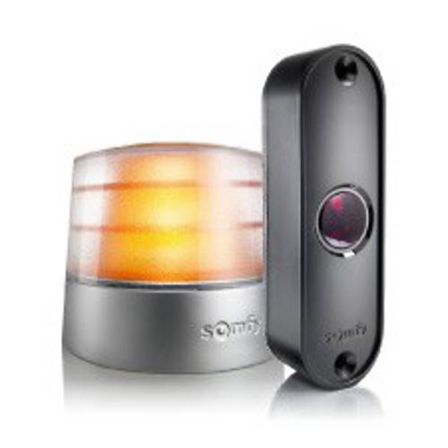 SOMFY fotocelula si lampa semnalizare activitate poarta